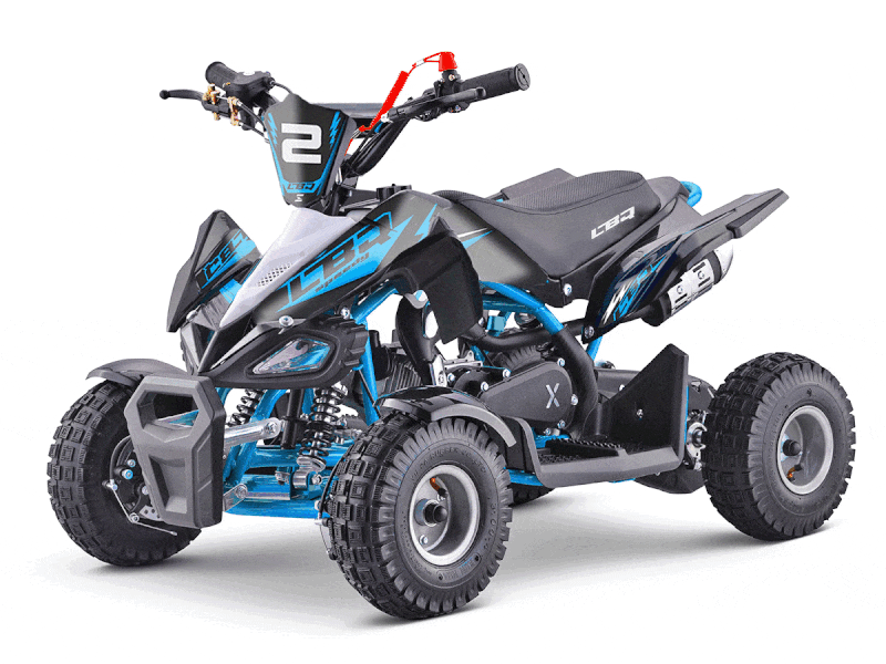 Pocket quad Speedy Bleu